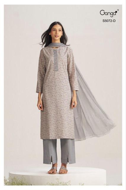 Ganga kakoli 5072 wholesale dealers in cotton dress materials in kerala